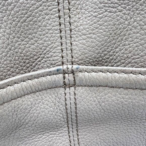 Tignanello Perfect Pockets Tote Colorblock Pebbled Leather Taupe/Black - Picture 3 of 14